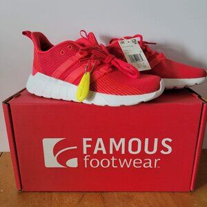 Adidas Questar Flow Red Women's Shoes Ortholite Float Size US 6.5 NIB